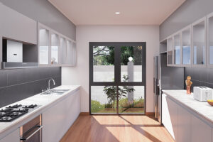 Twin Haven Residences Galley Kitchen